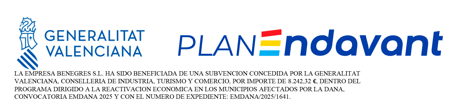 plan endavant